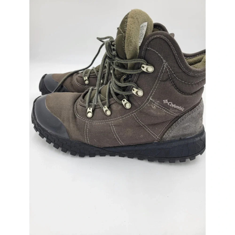 Columbia Hilltop Ridge Men's Hiking Waterproof Boots‎ Deep Olive Sz 8.5